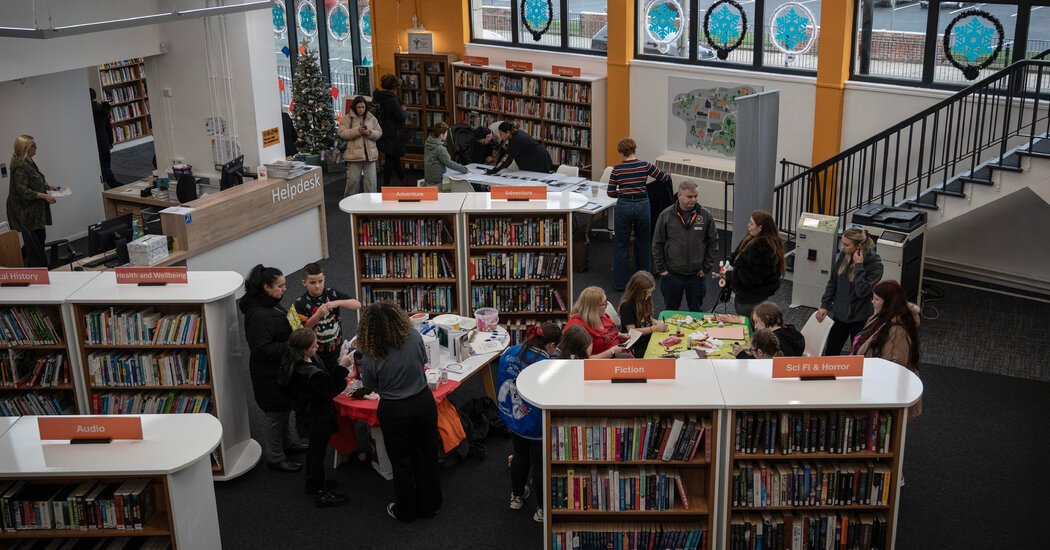 Anti-Immigrant Rioters Set a UK Library on Fire. The Community Rallied.