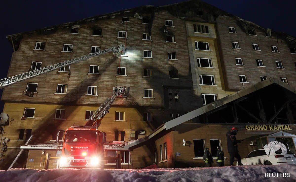 14 Arrested In Turkish Ski Hotel Fire Probe