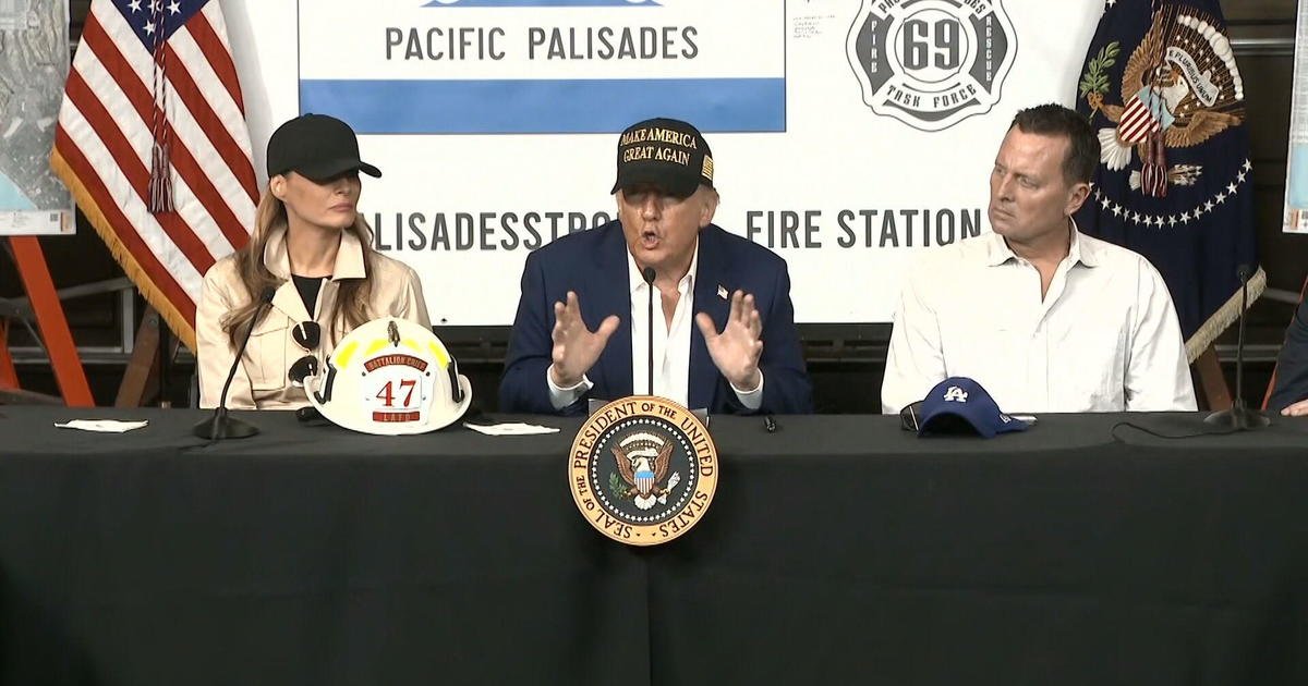 Trump during his Los Angeles visit says "You don't need FEMA"