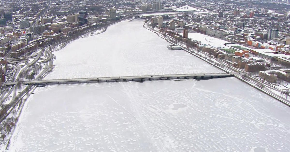 Stay off the ice on Boston's Charles River, even in the bitter cold. Here's why.