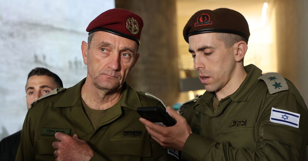 Israel’s Military Chief to Step Down Over Oct. 7 Attack