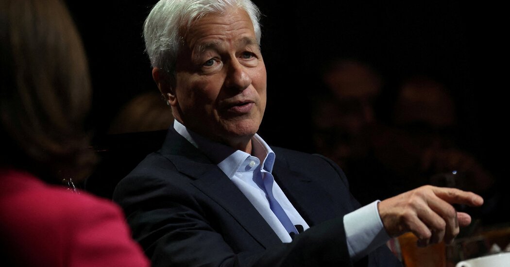 Jamie Dimon, JPMorgan Chase CEO, Backs Trump’s Tariffs, Saying ‘Get Over It’