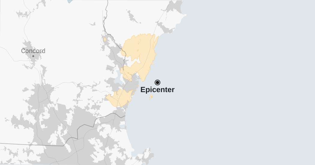 3.8-Magnitude Earthquake Felt in Boston and Maine