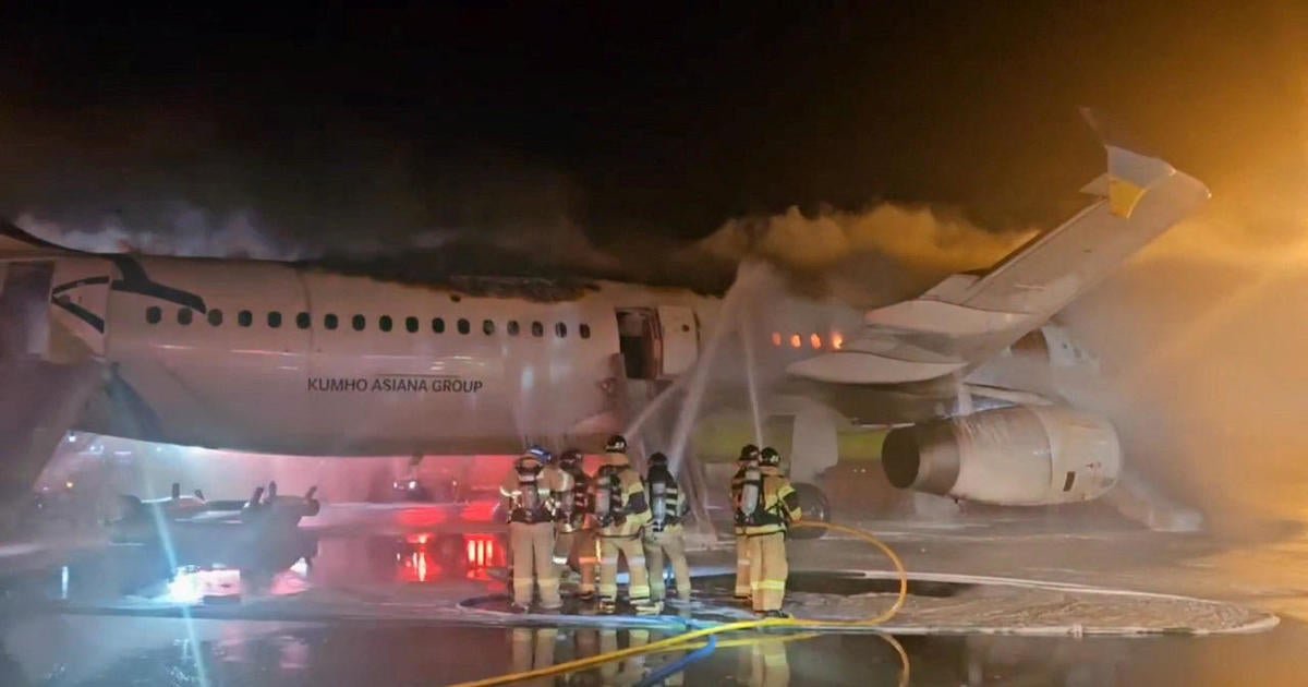 Air Busan plane catches on fire in South Korea, leaving seven people with injuries at Gimhae airport