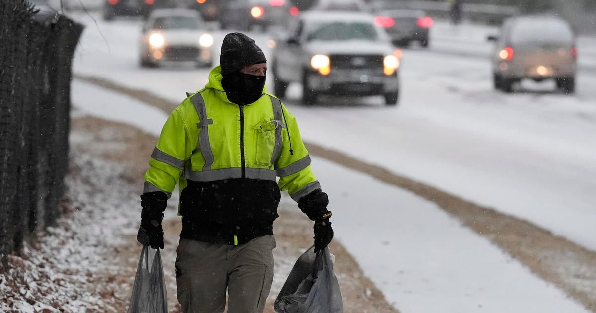 Winter storm, deadly and record-breaking, sweeps across much of South