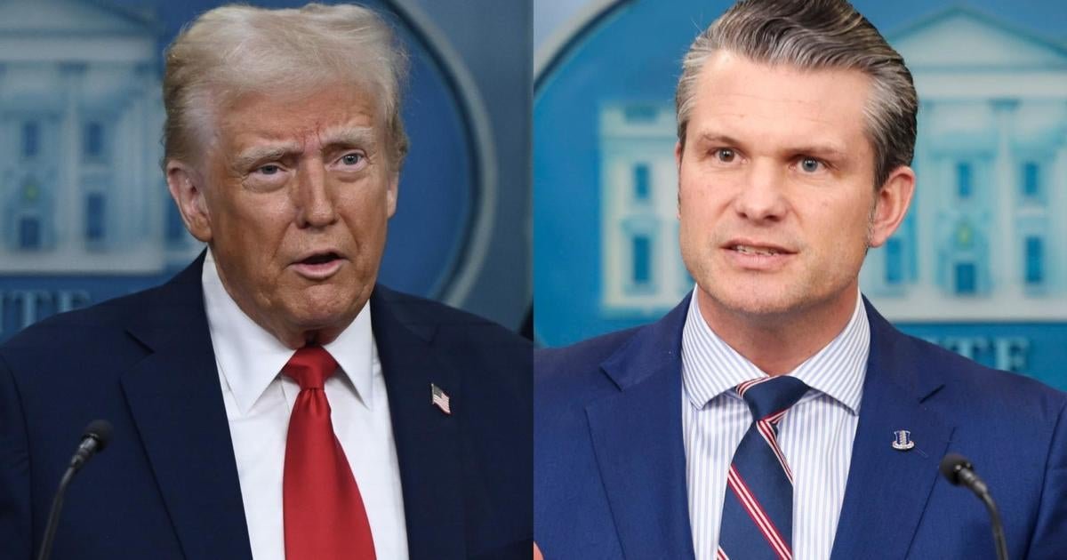 Hegseth, Trump on D.C. plane crash