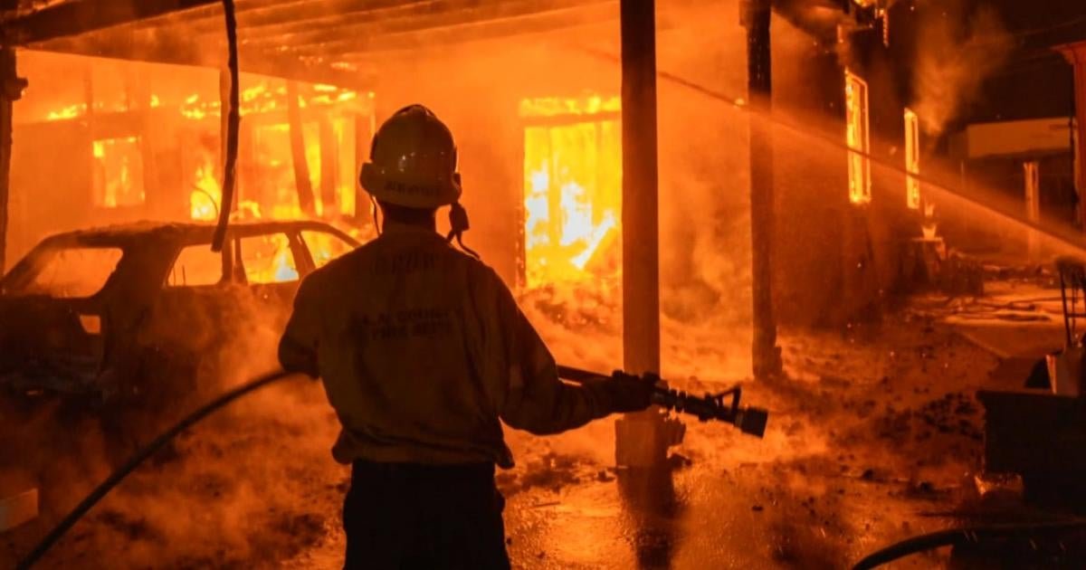 Tribute to firefighters battling the California wildfires