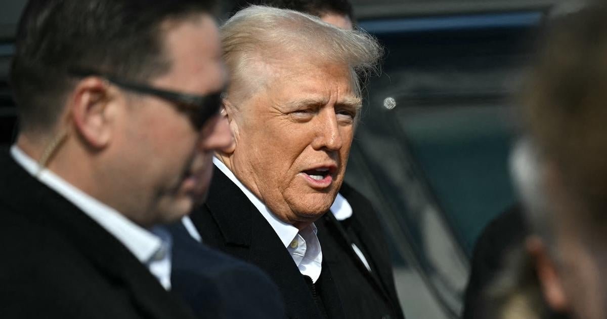 Trump takes questions after arriving in North Carolina to see Hurricane Helene damage