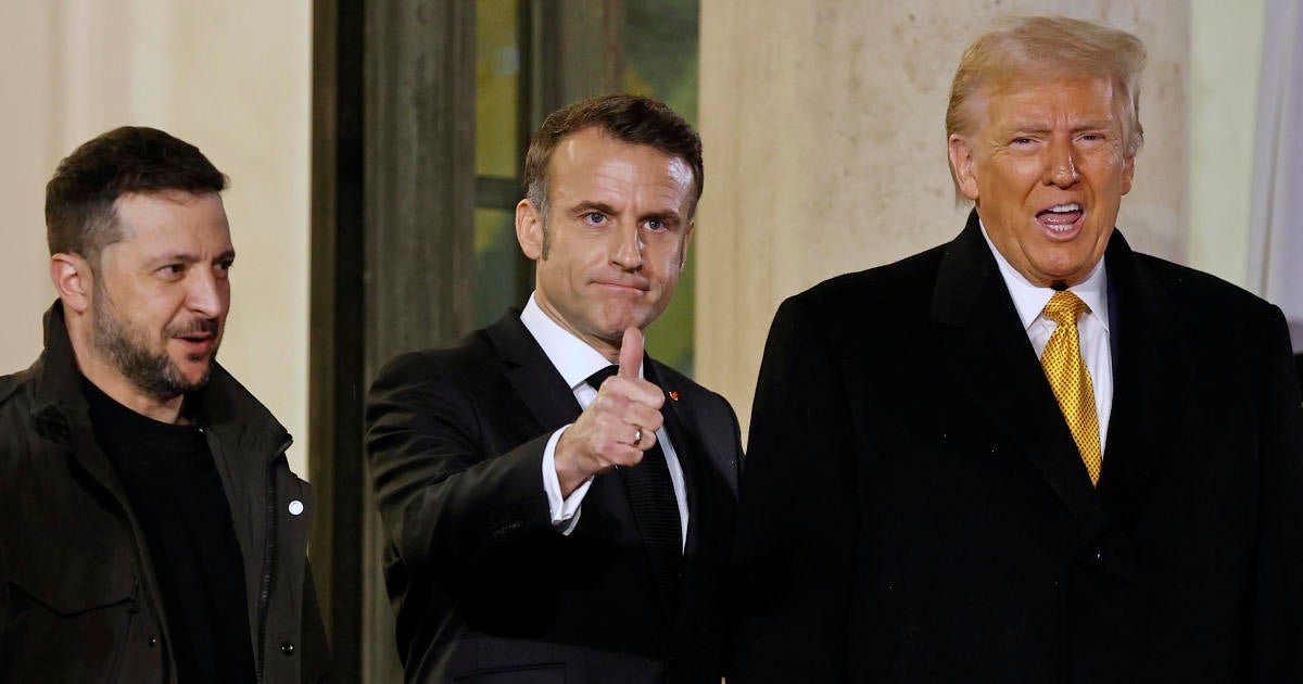 France's President Macron says Europe must "wake up" to defend itself as Trump returns