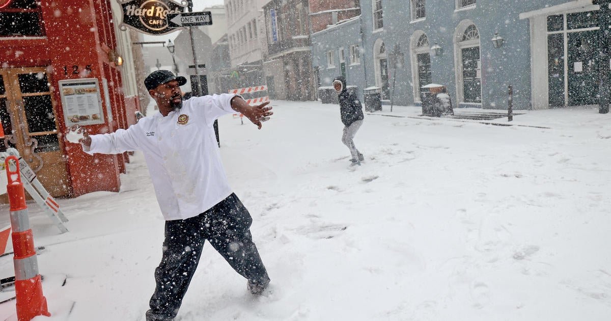 Maps show snow totals in Florida, Louisiana, Texas and more states across the southern U.S.