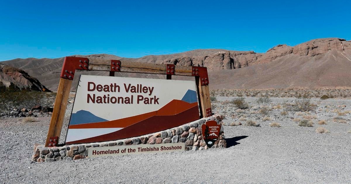 Park rangers rescue man stranded in steep gully in Death Valley