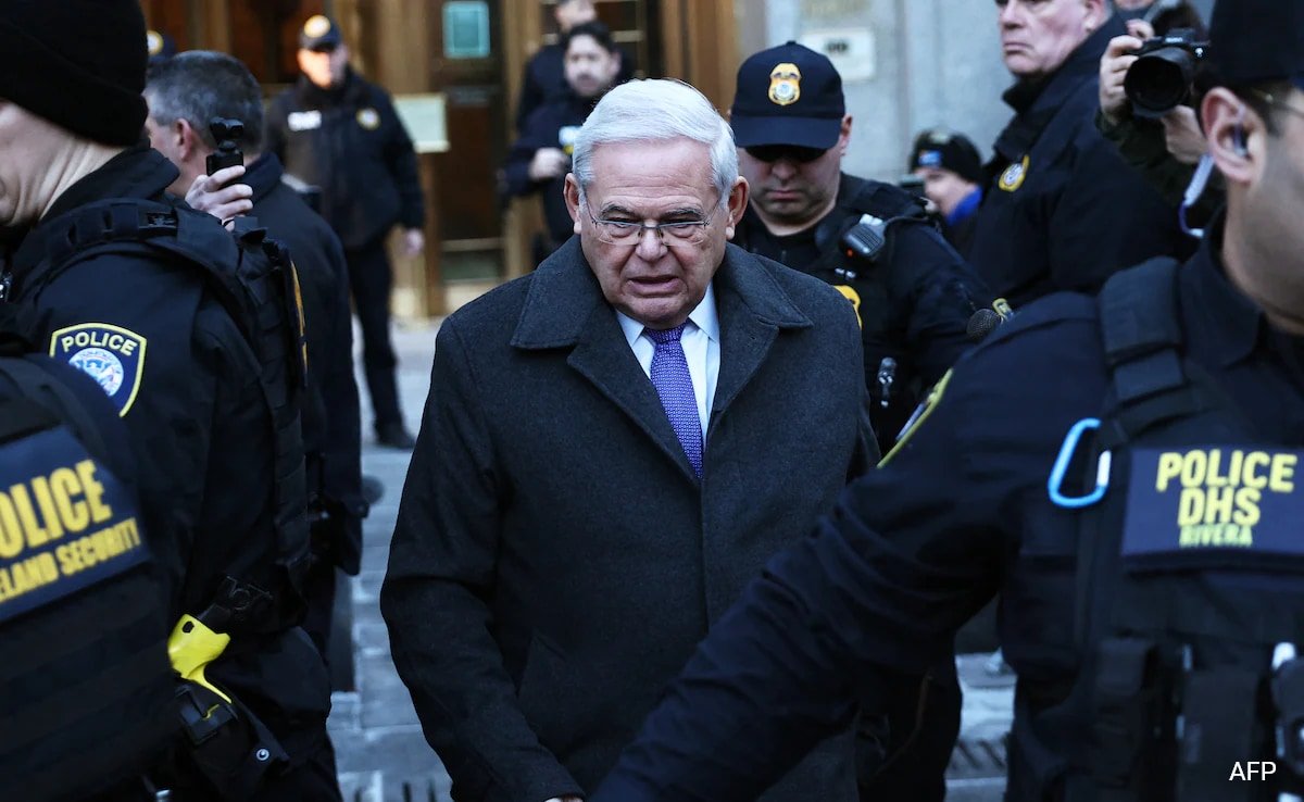 Ex-US Senator Bob Menendez Jailed For 11 Years In Corruption Case