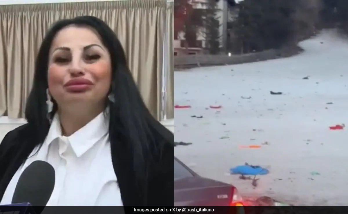 TikToker's Promotional Video Brings Crowd, Litter To Italy's Ski Slopes. What She Said