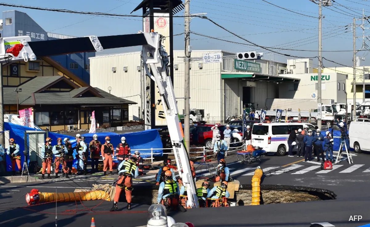 1.2 Million In Japan Asked To "Use Less Water" To Help Rescue Truck Driver