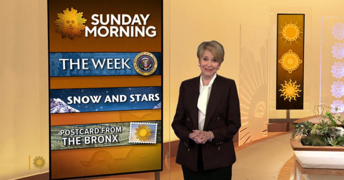 1/26: Sunday Morning - CBS News