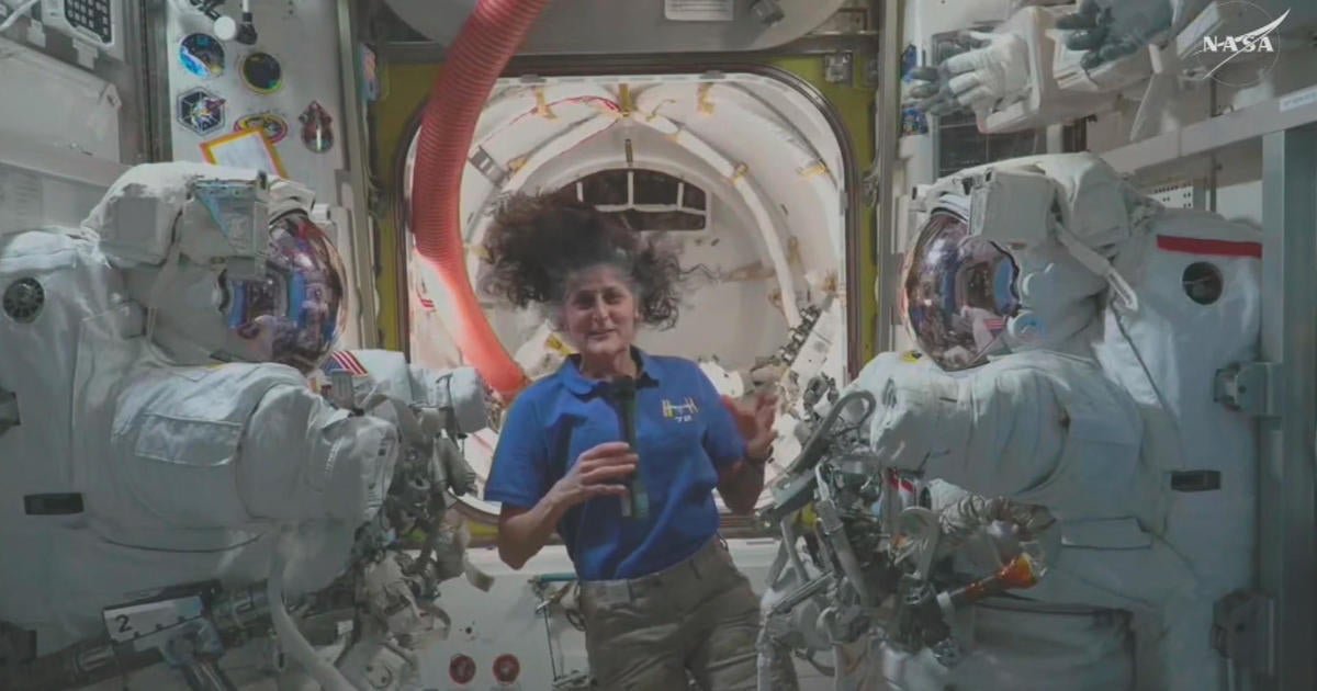 Astronaut Suni Williams, stuck in space, says she's "trying to remember what it's like to walk"