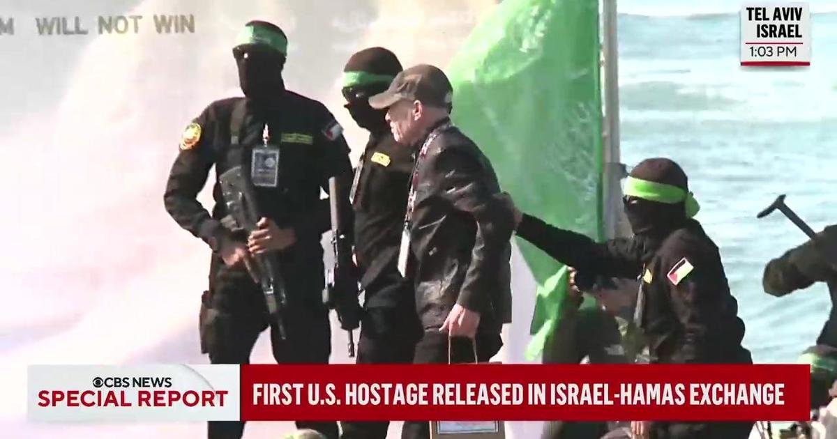 American-Israeli among 3 hostages released in ceasefire deal | Special Report