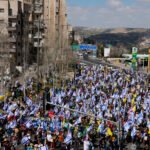 Israelis Take to Streets Day After Strikes on Gaza