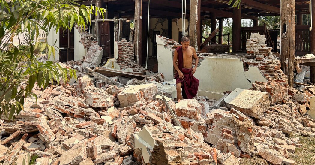 7.7-Magnitude Earthquake Strikes Myanmar: Live Updates