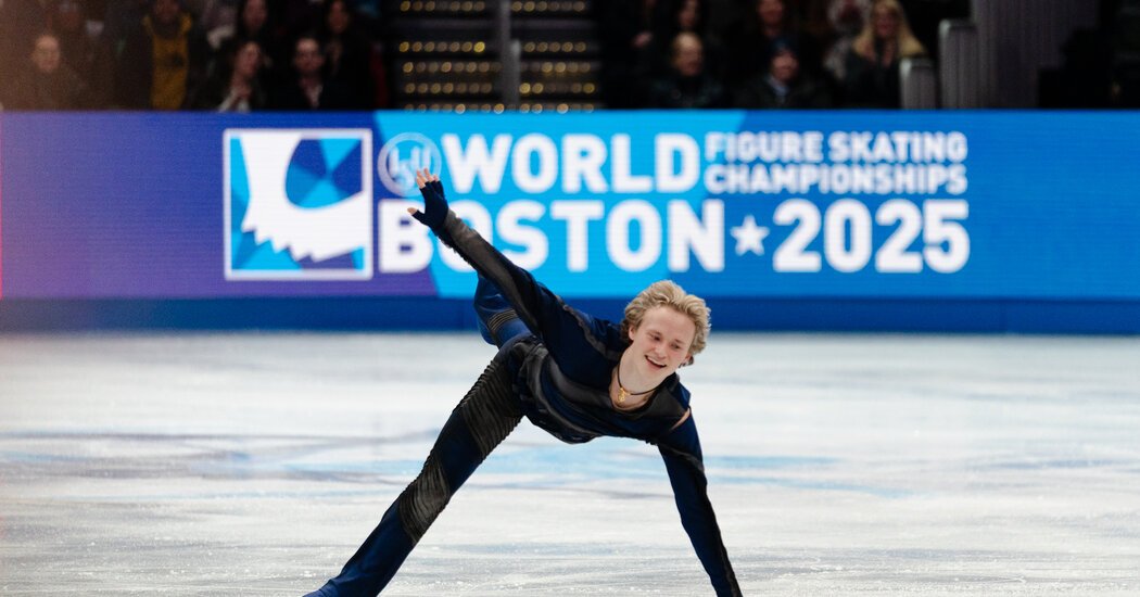 Ilia Malinin Is Poised to Win World Figure Skating Championships on Saturday
