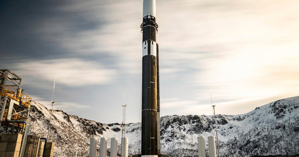 Rocket carrying European orbital vehicle crashed after seconds after takeoff in Norway