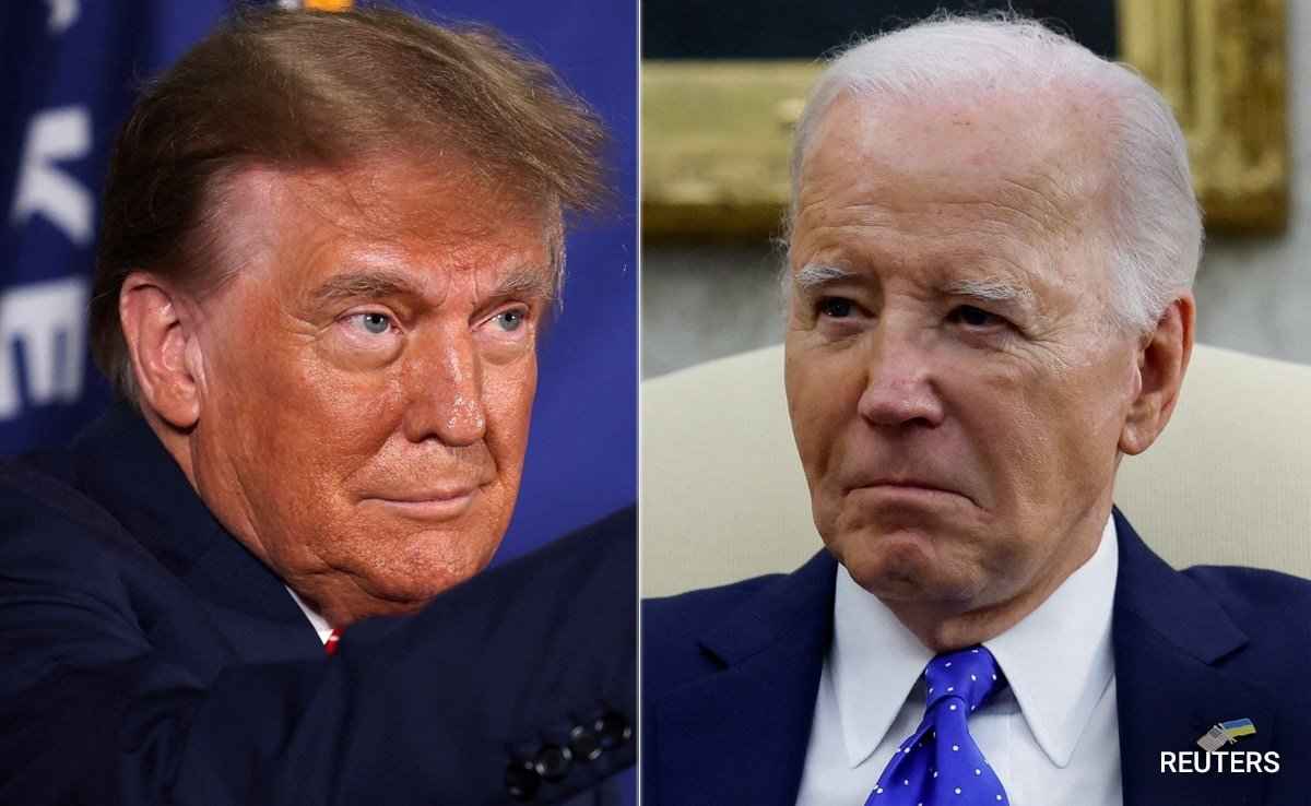 "Turned Department Of Justice Into Department Of Injustice": Trump Jabs Biden