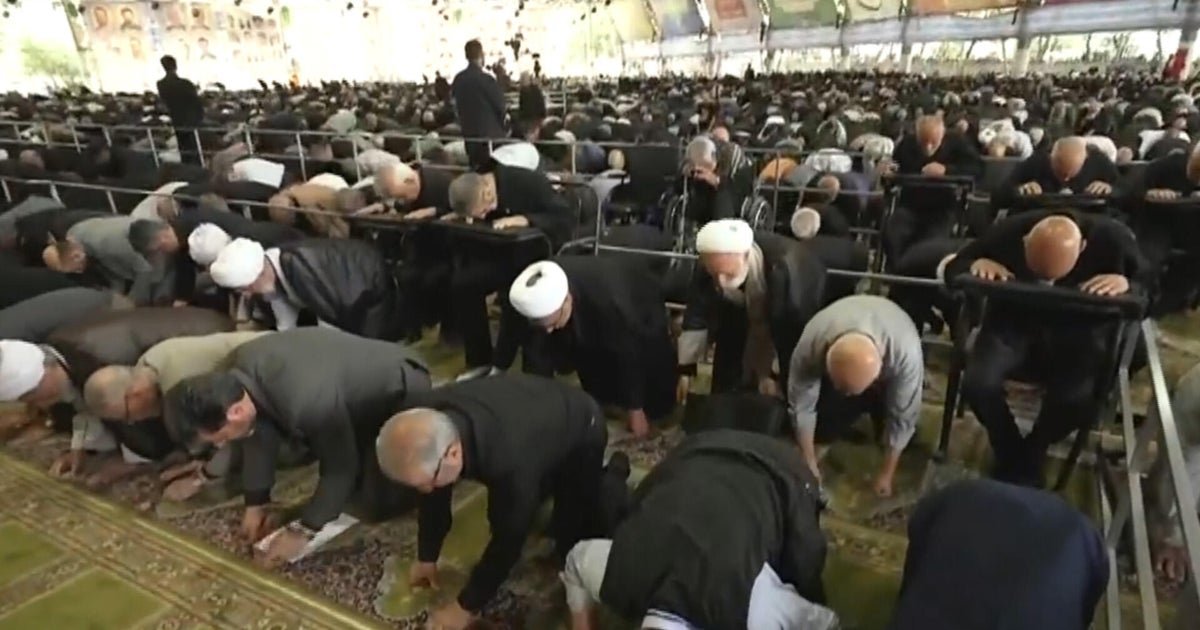CBS News reports from inside Tehran as city mourns those killed in airstrikes