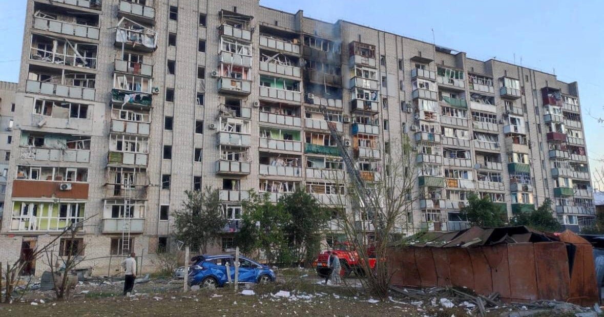 Russia launches largest airstrike since start of the war, Ukraine officials say