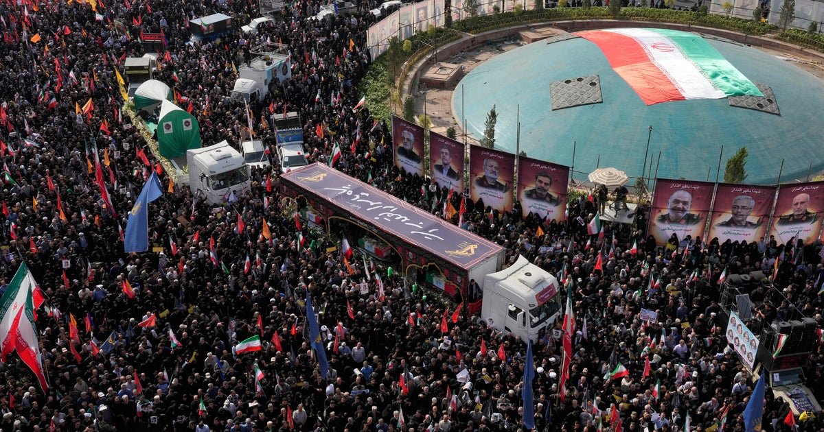 Iran holds first state funerals for military leaders, nuclear scientists killed in Israeli strikes