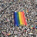 Hungary's LGTBQ community defies government ban to march in Budapest Pride