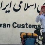 American cyclist who got trapped in Iran talks about his tense escape as Israeli "bombs kept falling"