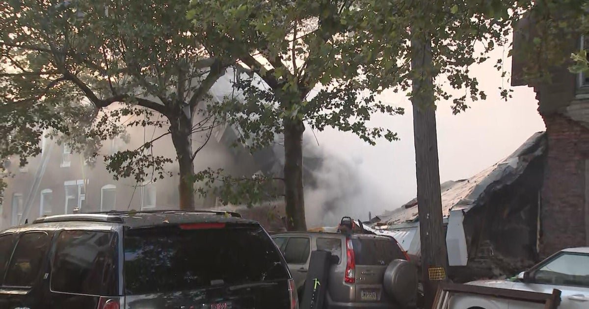 Multiple rowhome buildings collapse after fire and explosion in Philadelphia, at least 2 people hospitalized