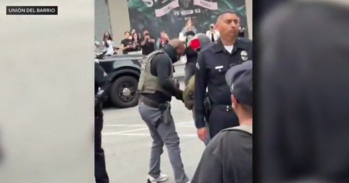 Family members outraged as U.S. citizen detained by federal agents in downtown LA on way to work