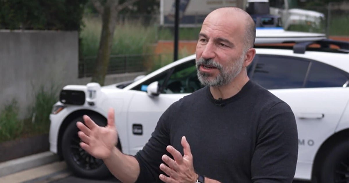 Uber CEO Dara Khosrowshahi on being behind the wheel