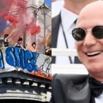 Hundreds protest extravagant Venice wedding of Jeff Bezos, Lauren Sánchez