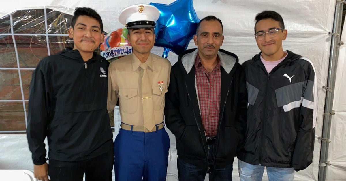 U.S. Marine talks about reuniting with his father who was detained by ICE