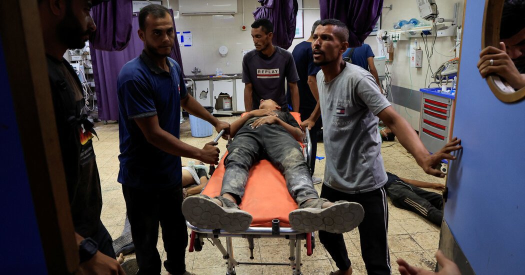 At Least 20 Killed in Stampede Outside a Gaza Aid Site