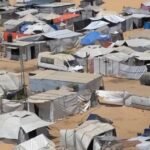 Israeli plan to move Gazans into camp near southern border draws criticism