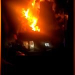 Three-car crash leads to explosion at Utah strip mall