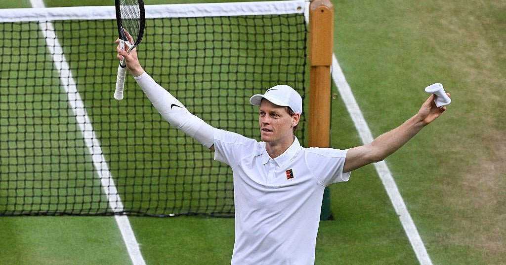 Jannik Sinner gets redemption, beats Carlos Alcaraz for first Wimbledon men's singles title