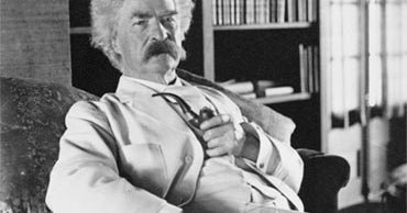 Dead 100 years, Mark Twain lets loose